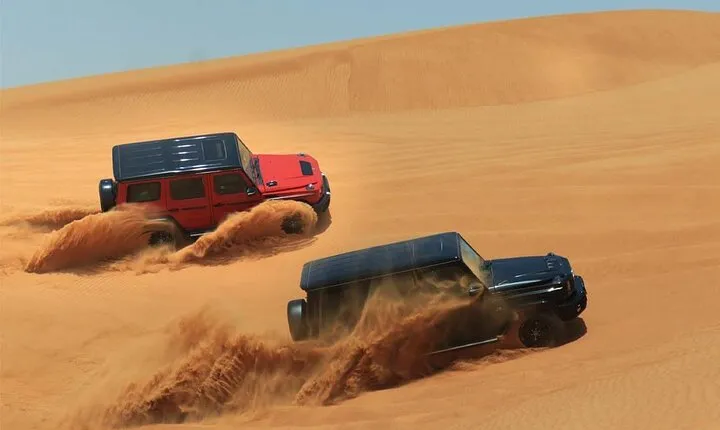  Private VIP Desert Safari in Luxury Vehicle G-Wagon