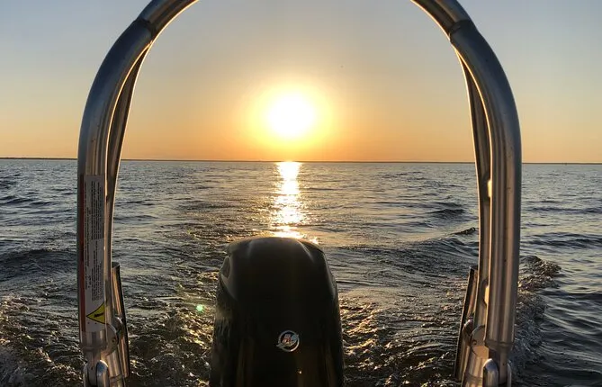 Private Boat Beach Break in Charleston