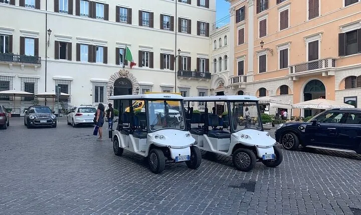 Rome Golf Cart Tour Adventure