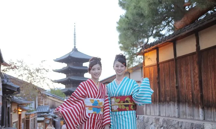[Kyoto, Kiyomizu-dera Temple] 3-minute walk to Kimono plan 