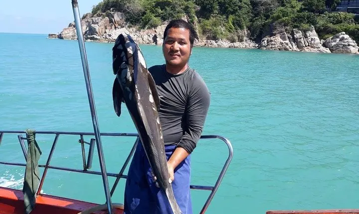 Mr. Tu Fishing Day Trip by Escort Boat from Koh Samui