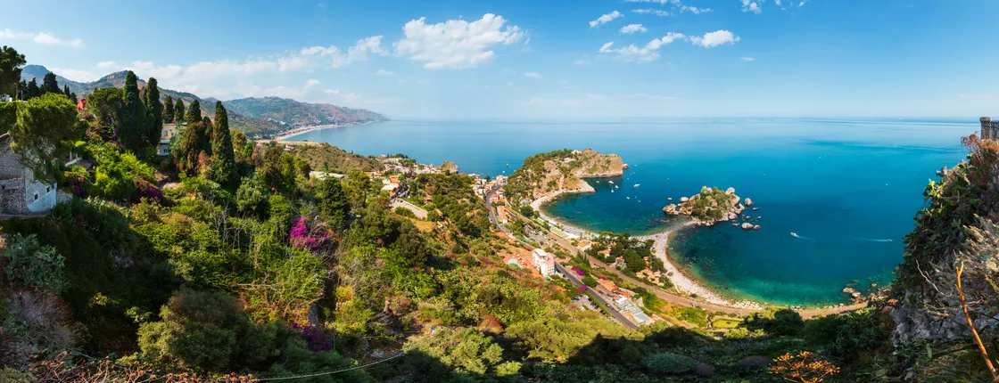 Taormina bay boat tour