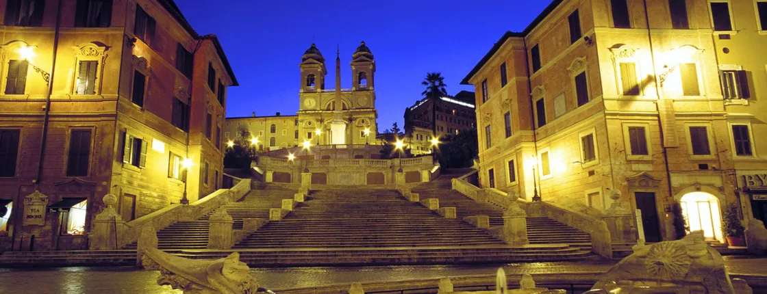 Rome by night private walking tour