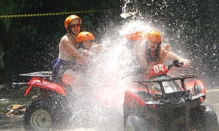 Bali ATV Quad Bike and Ayung Rafting with All Inclusive Tour