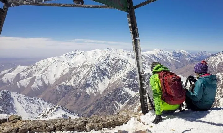 Toubkal trek 3 days with private guide in Atlas Mountains