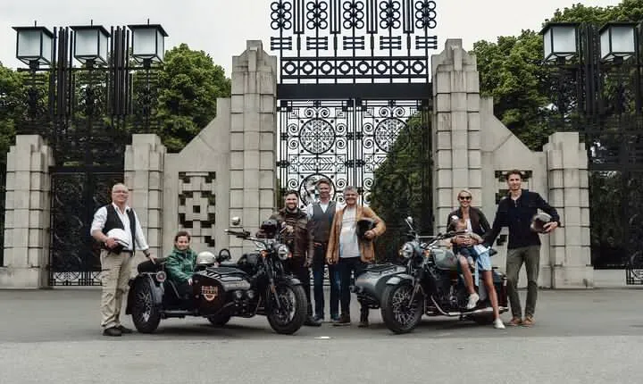 2hr Retro Motorcycle Sidecar Oslo Highlights Tour