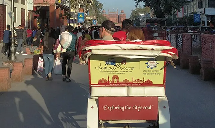 Private Rickshaw Tour Old Delhi (Patented Rickshaw Design)