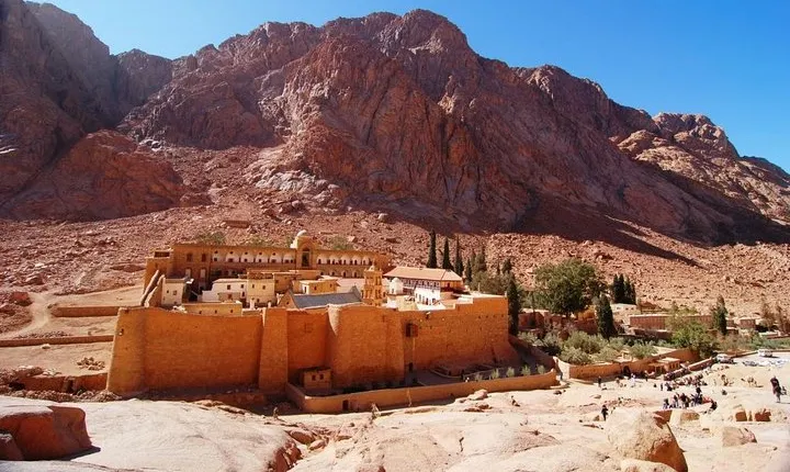 Day trip to St Catherin monastery from Dahab by coach