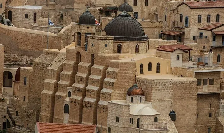 Mount of Temptation, Saint George Monestary, Saint Saba & Bethlehem One Day Tour
