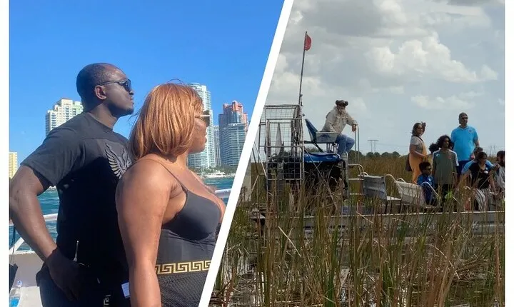 Everglades Airboat and Round Trip Transfers with free 90 Miami Boat Cruise