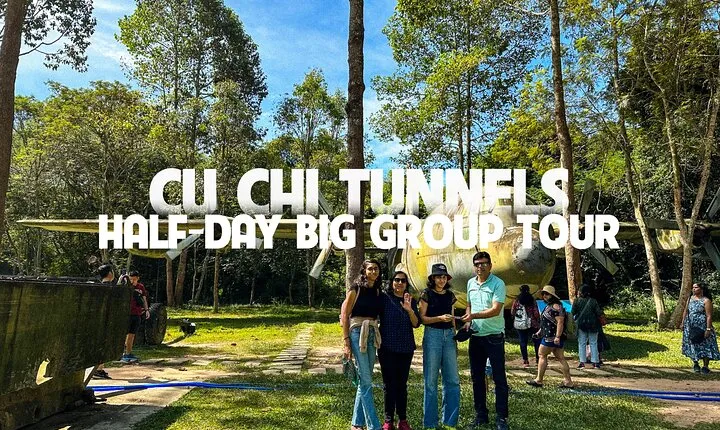 Cu Chi Tunnels Half-Day Tour: Big Group Vietnam War Experience