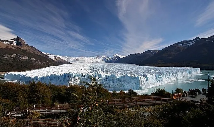 Perito Moreno from Puerto Natales