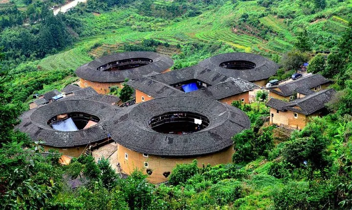 Xiamen Private Day Tour to Tianluokeng Tulou Cluster and Hekeng Tulou