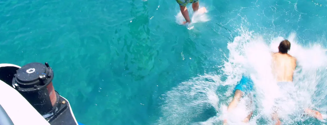 Theo's Boat Trip in Corfu and Mainland Greece with Beach BBQ