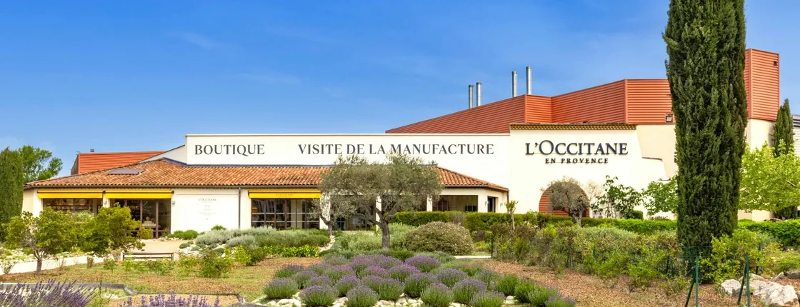 Guided tour of the factory and boutique at L'OCCITANE en Provence