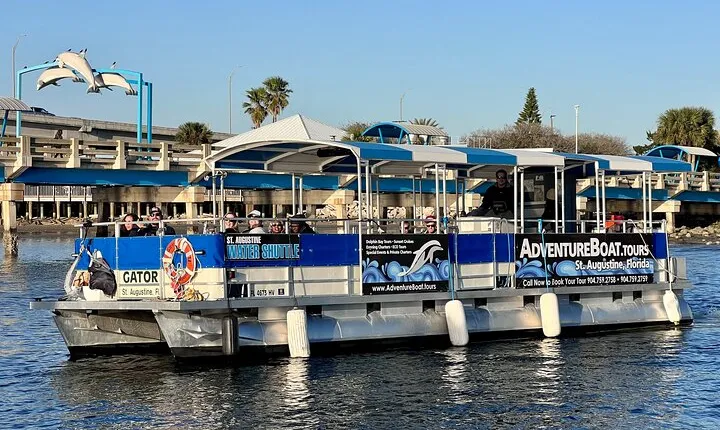 Adventure Boat Tours Dolphin Tails & History Cruise St Augustine