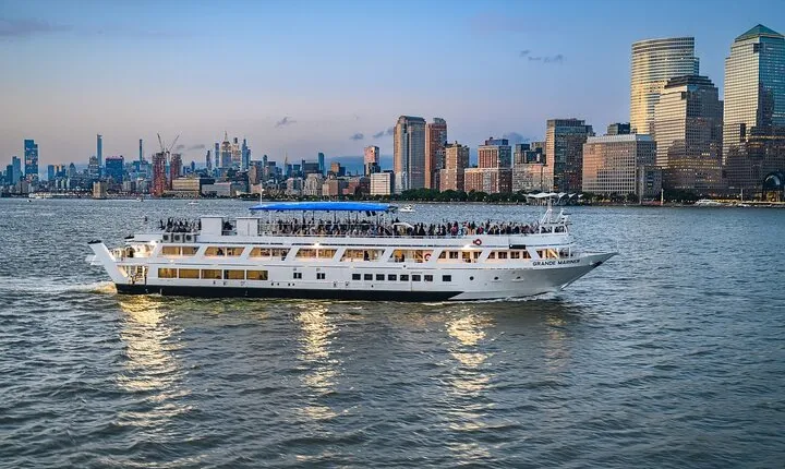 NYC Sunset Cruise with DJ, Skyline & Statue of Liberty