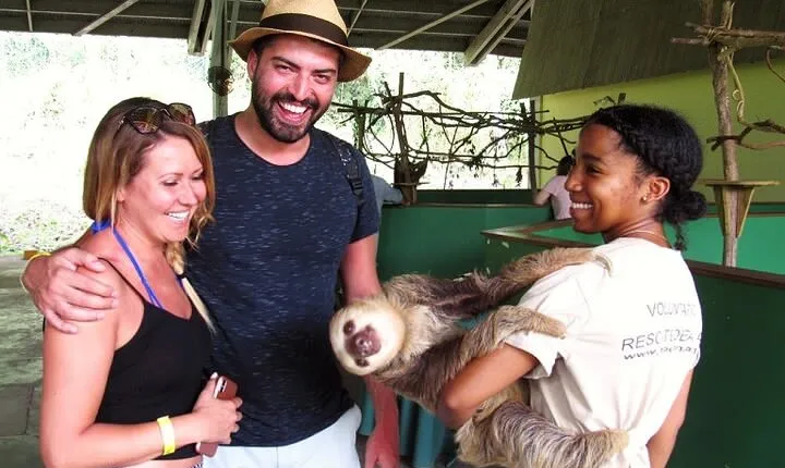 Navigation in the Panama Canal, Gatun Lake and Sloth Sanctuary