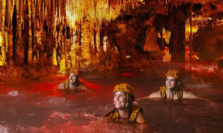 Xplor Fuego Tour,Wild Adrenalin, Round Transportation From Cancun