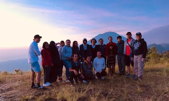 Exploring Bali Mount Batur Black lava & black sand by 4WD Jeep car