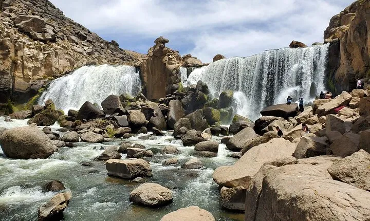 Pillones Waterfalls and Imata Stone Forest