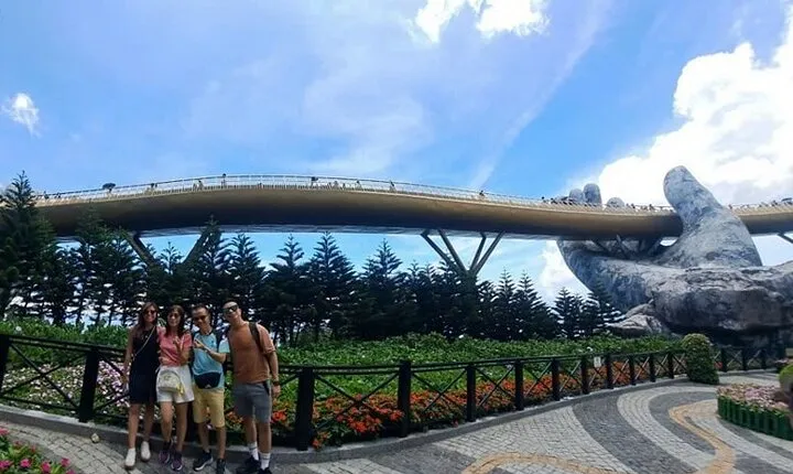 Golden Bridge - Early Start to Avoid Crowds & Monkey Mountain