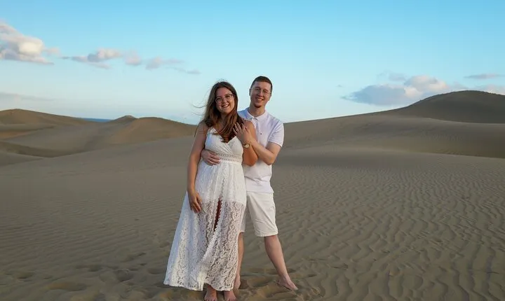 Photoshoot in the Dunes of Maspalomas