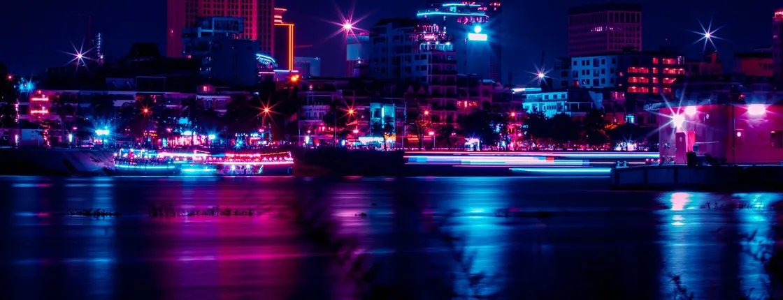 Sunset dinner cruise on the Mekong River in Phnom Penh