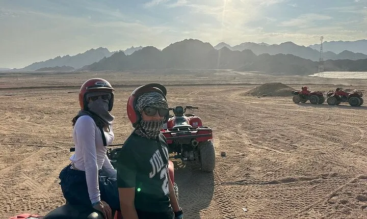Quad bike & Camel Desert Safari from Sharm El-Sheikh