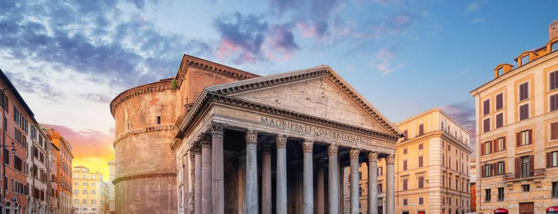 Pantheon entrance ticket and audio guide