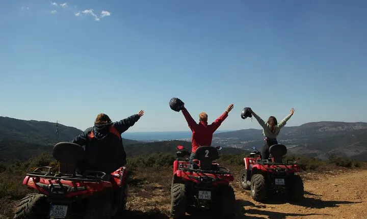 hike quad mountain altitude 825m / hike atv mountain altitude 825m