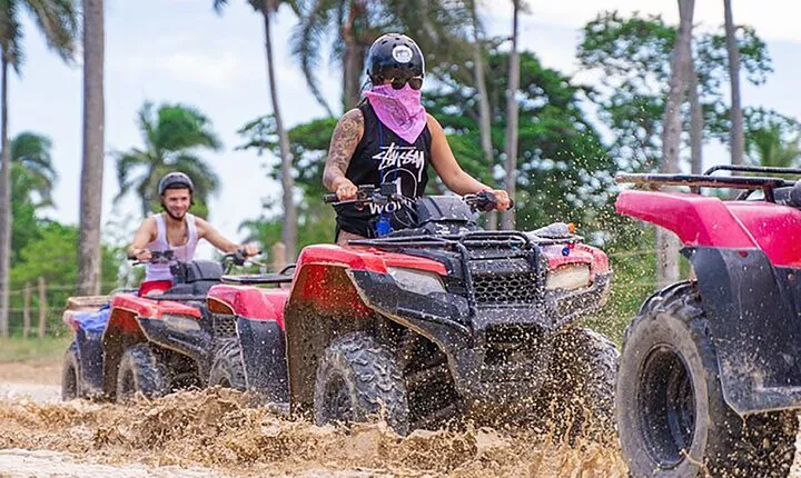 Extreme Adventure on ATV Quad Bikes from Punta Cana