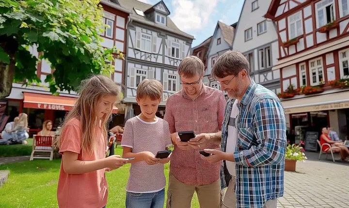 Private Audiobook Audiobook City Rally around Limburg Cathedral