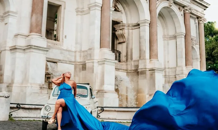 Rome Fiat 500 Tour With Photoshoot