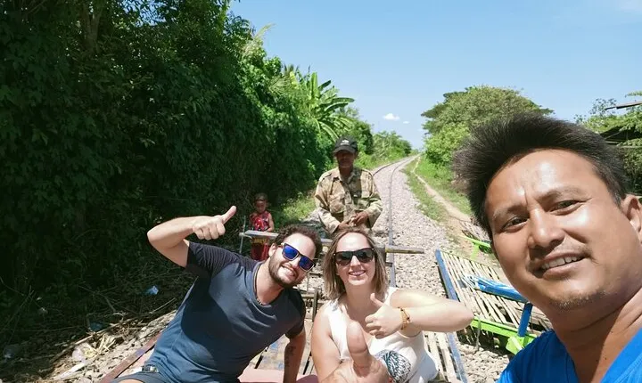 Full Day tour .City tour.Countryside.Bamboo Train.Secret Bat Cave