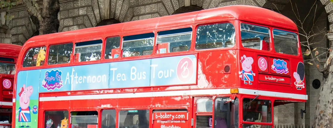 Peppa Pig Afternoon Tea Bus Tour