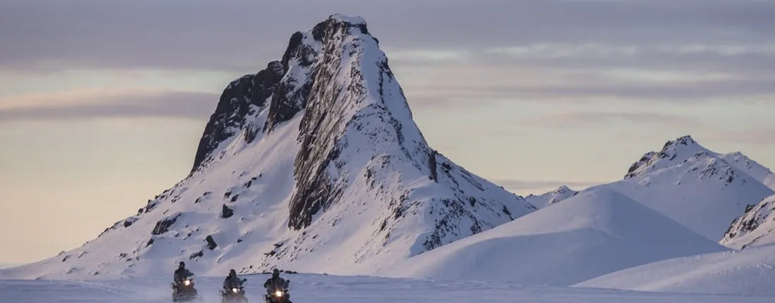 Golden Circle and snowmobile glacier tour