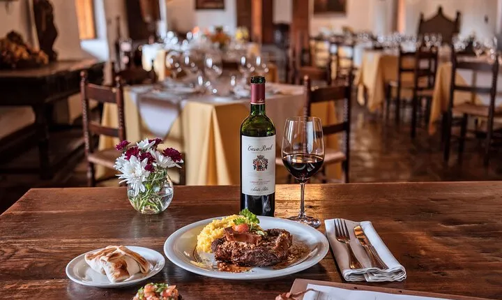 Private San Antonio Port Visit Santa Rita Winery & leave in hotel