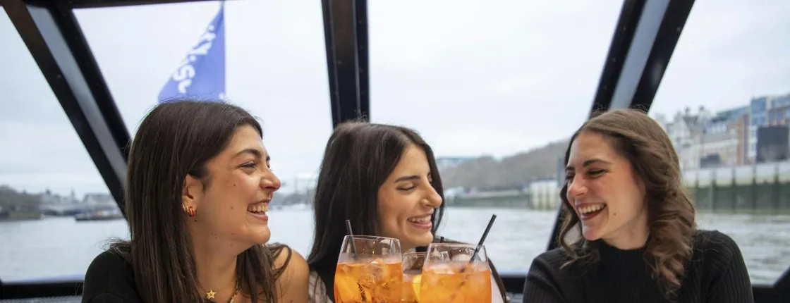 Lunch cruise on the River Thames