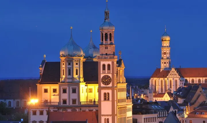 English city tour in the World Heritage city of Augsburg