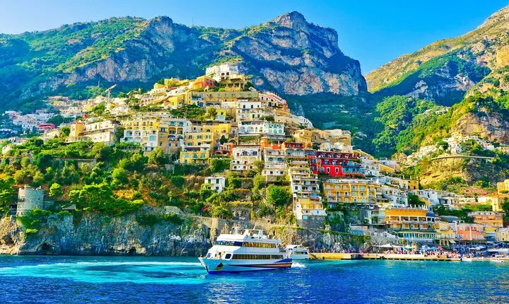 Amalfi Coast & Positano Day Trip from Rome with Coastal Cruise