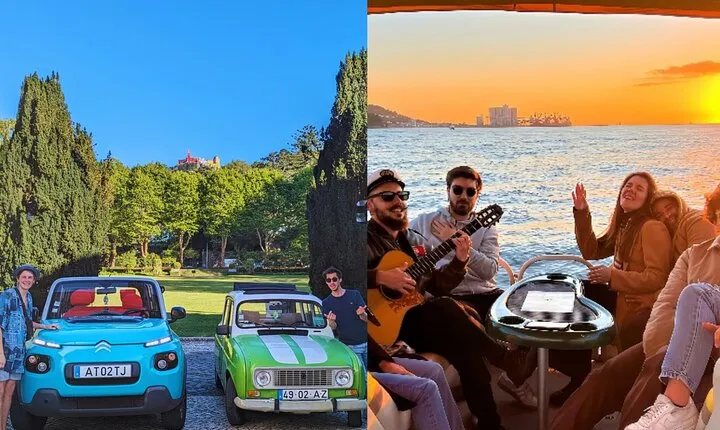 Full Day Private Tour in Sintra with a Cruise Sunset in Lisbon