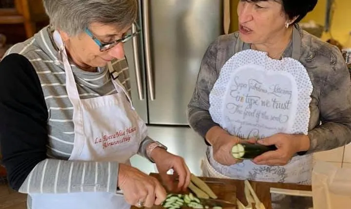 Italian Cooking Class in Abruzzo from Rome with Wine Tasting