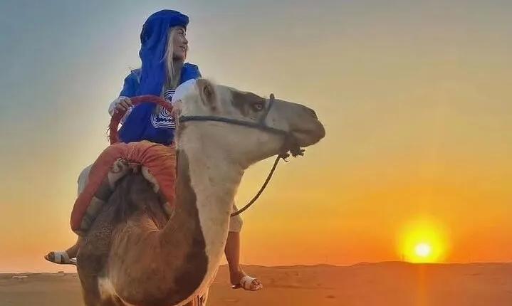 Camel Ride Over Sunset with Quad Bike/ Dinner and Life Show