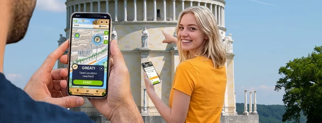 Self-guided digital scavenger hunt in Kelheim