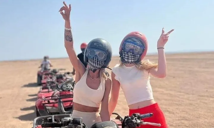 3 Hours Safari ATV Quad, Camel ride, with Hotel transfer Hurghada