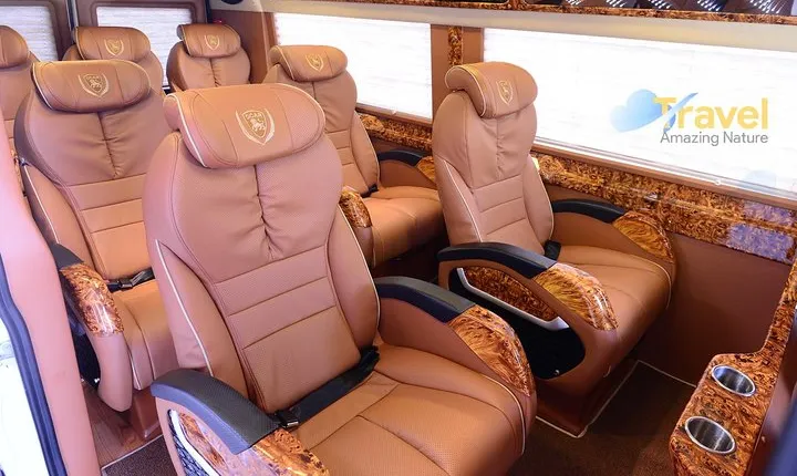 Morning limousine D-car 8-seat transfer to Hanoi airport depart from Sapa