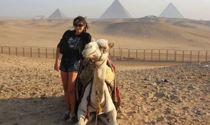 Camel Ride Sunsite around the Giza Pyramids Desert