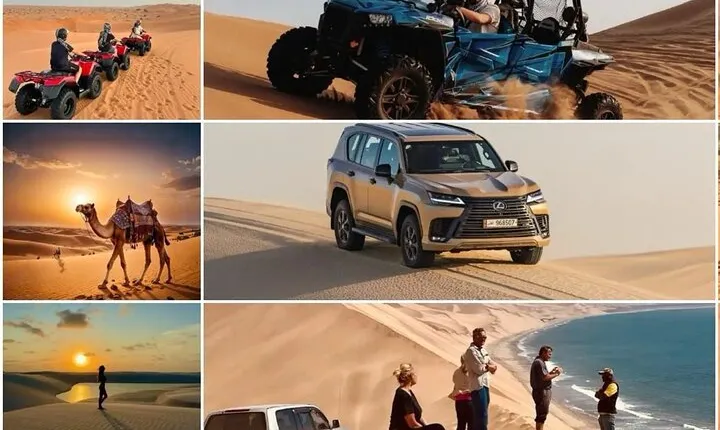 Doha: Desert Safari With Quad bike ,Camel Ride And Sand Boarding