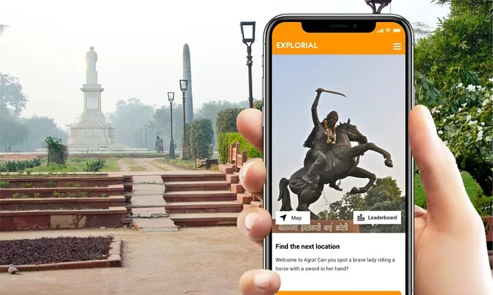 Agra Scavenger Hunt and Sights Self Guided Tour